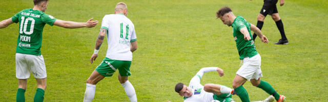 LIVE в 18:50 | В центральном матче 28-го тура ЧЭ по футболу встречаются "Левадия" и "Флора"