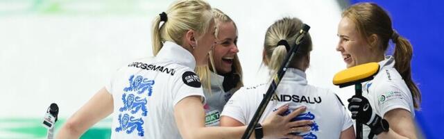 Женская сборная Эстонии по керлингу не смогла завоевать олимпийскую путевку