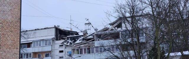 Поврежденный взрывом газа дом на улице Баускас можно восстановить