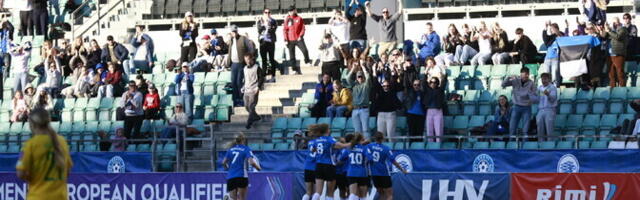 Волевая победа на последних секундах: женская сборная Эстонии по футболу обыграла Литву