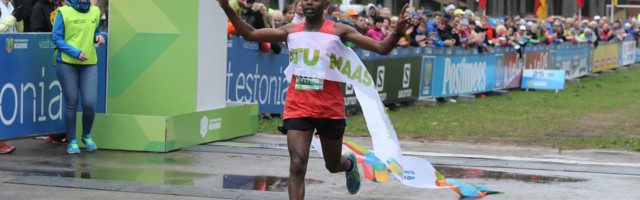 Победу на Таллиннском марафоне одержал кениец Ибрахим Мукунга