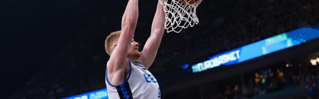 ФОТО | Битва соседей на Евробаскете-2025: сборная Эстонии проиграла Латвии на последних секундах драматичного матча