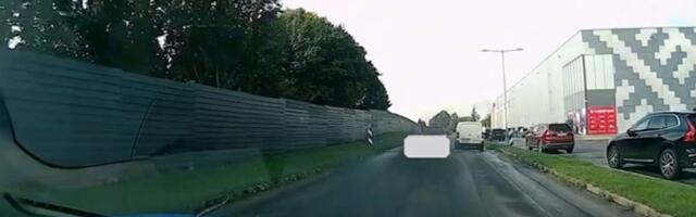 ВИДЕО | Полиция задержала пытавшегося скрыться водителя без прав и в состоянии наркотического опьянения