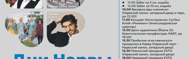 Нарва приглашает на Дни города и фестиваль ESTO 2025