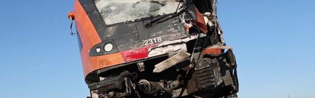 Произошедшее в четверг ДТП с поездом повлияет на все железнодорожное движение Эстонии