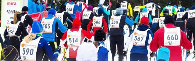Райдо Рянкель выиграл Таллиннский лыжный марафон