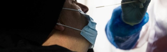 В Нарве открылся первый круглосуточный пункт тестирования на коронавирус