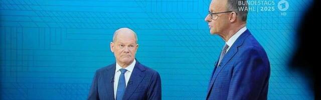 Теледебаты Мерца с Шольцем