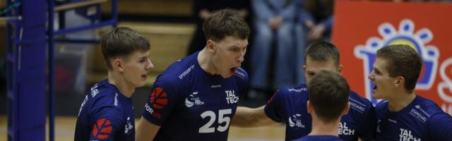 СЕГОДНЯ НА DELFI | „Сельвер/ТалТех“ постарается одержать очередную победу в Балтийской волейбольной лиге в матче против латвийского клуба