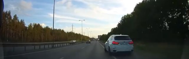 Полиция наказала водителей печально известного BMW X5