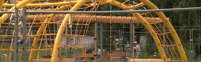 Парк Путукавяйл в Таллинне привлекает детей, но еще не открыт для посещения