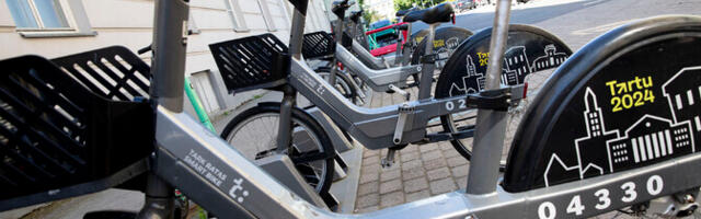 В Тарту тестируют новые велосипеды для системы городского проката
