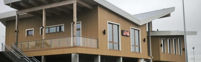 На Ореховой горке в Нарве завершается строительство нового спортцентра