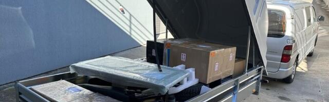 Эстонский институт судебной экспертизы отправил в Харьков 600 кг оборудования