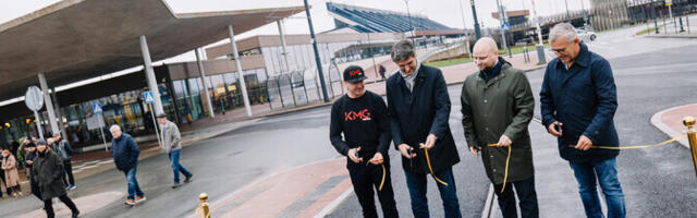 В Таллиннском аэропорту открыли второе разворотное кольцо для трамваев