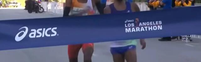 ВИДЕО | Марафон в Лос-Анджелесе завершился шокирующей развязкой — школьный учитель сотворил невозможное