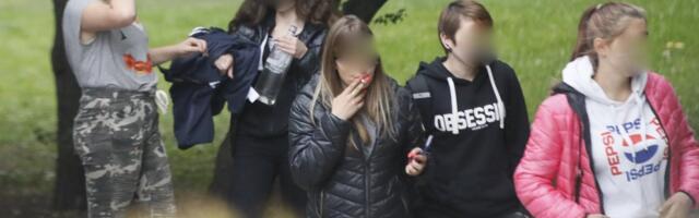 Парк Таммсааре стал новым местом сборищ молодежи: дебоширят и ведут себя агрессивно