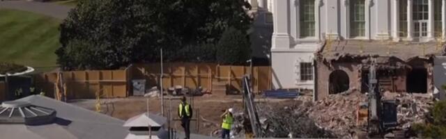 ВИДЕО | Трамп начал реконструкцию Белого дома. Часть Восточного крыла сносят, чтобы построить новый зал торжеств