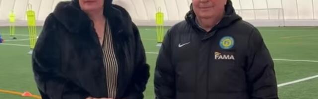 Футболисты вернулись в пневмохолл: Narva Trans возобновляет тренировки в крытом холле