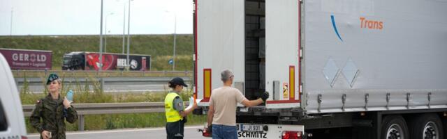 В Польше задержан гражданин Эстонии, перевозивший нелегальных мигрантов