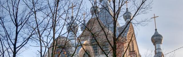 В тартуской церкви св. Александра отреставрировали еще три купола