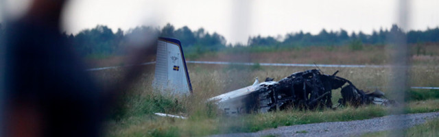 В Швеции разбился самолет. Погибли девять человек