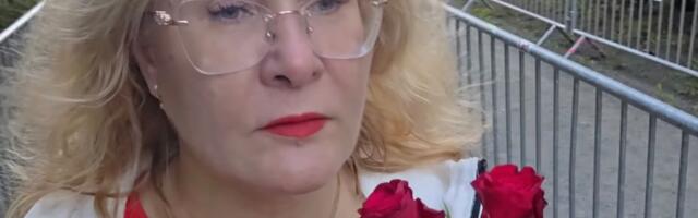 ВИДЕО | Член Центристской партии из Ласнамяэ поздравляла жителей Эстонии с 9 мая: „Идем к легендарному Алешеньке“