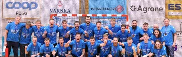 Пылваский "Сервити" в 20-й раз стал чемпионом Эстонии по гандболу