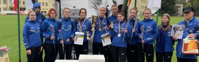 Эстонские ходоки заняли второе место в командном зачете на молодежном чемпионате Балтии