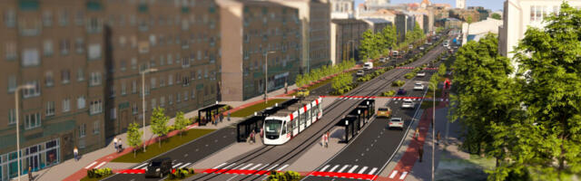 Таллинн планирует реконструировать участок Пярнуского шоссе в центре города