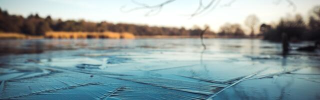 В Тарту ребенок провалился под лед