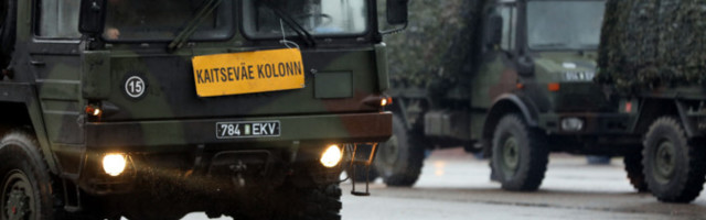 В течение недели по шоссе Эстонии будут передвигаться колонны Сил обороны