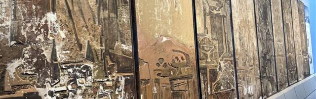 В Эстонском Национальном музее открыли восстановленное панно Эльмара Китса