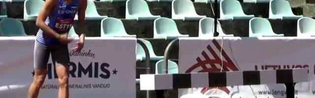 Виктор Морозов выиграл тройной прыжок на чемпионате Балтии в Вильнюсе