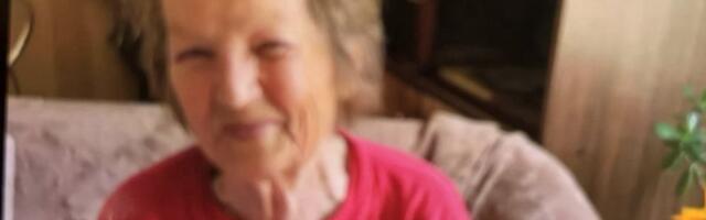 Полиция просит помощи в поисках пропавшей в Харьюмаа 86-летней женщины