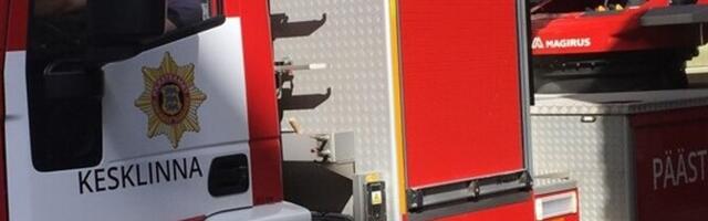 Пожар в жилом доме в Ласнамяэ: один человек госпитализирован