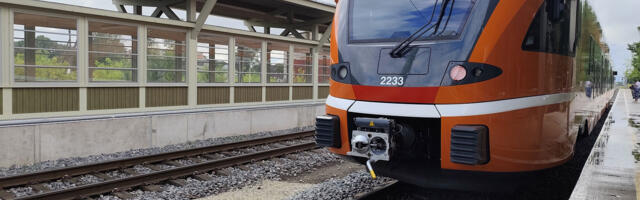 Поезда в направлении Тарту будут ходить по старому графику еще три недели