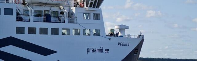 Ледовая обстановка и низкий уровень воды нарушают паромное сообщение с Хийумаа