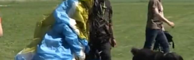 На Днях авиации в Тартумаа свои летные навыки продемонстрировала среднеазиатская овчарка Векс