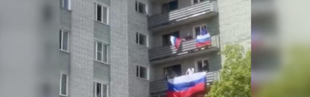 Правда ли, что на этом видео показано празднование дня России в Одессе?