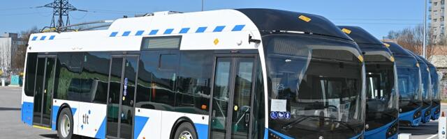Таллиннцам продемонстрируют новые троллейбусы