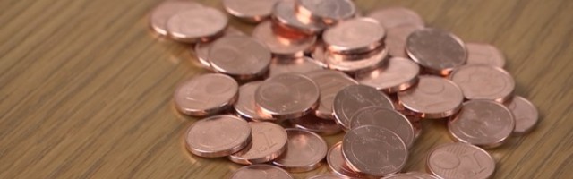Банк Эстонии намерен сократить использование монет номиналом 1 и 2 цента