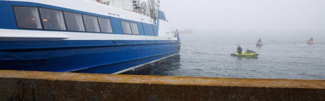 Обслуживающий линию на Аэгна катамаран вышел из строя. Найдено новое судно