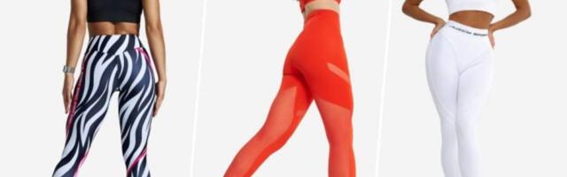 Модные легинсы 2025 для зала: яркие легинсы купить, какие легинсы в тренде