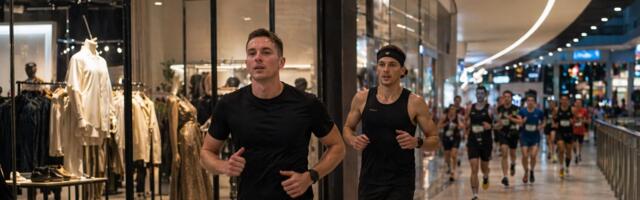 Внутри торгового центра Ülemiste устроят ночной забег: 220 человек побегут по второму этажу