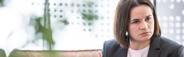 Тихановская - RusDelfi: Лукашенко такой безбашенный, что может нажать на красную кнопку. Но ядерное оружие ему никто не доверит