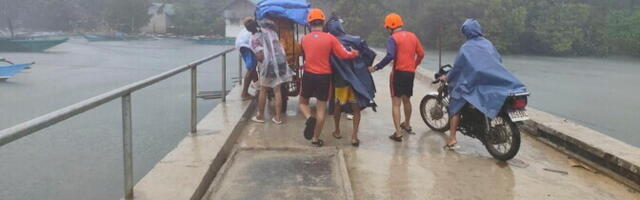 На Филиппины обрушился супертайфун: власти проводят массовую эвакуацию населения