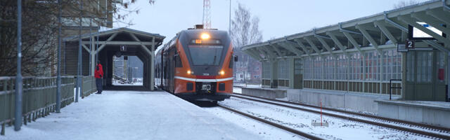 Запускается железнодорожная линия Таллинн – Тарту – Рига