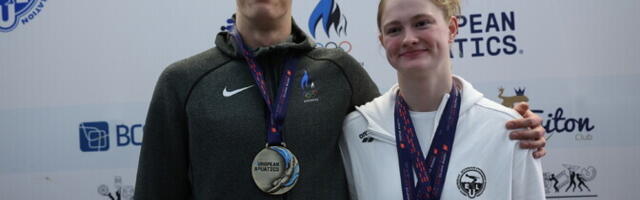 В Таллиннском аэропорту встретили золотых медалистов ЧЕ по плаванию на короткой воде