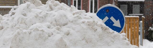Центристы вернулись к управлению столицей. Житель Таллинна: воды нет, зато снега — завались!